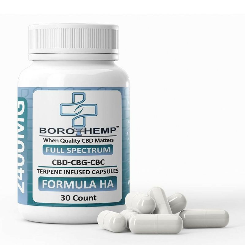 Boro Hemp Ailment Specific Capsules - Earths Bounty E-Juice