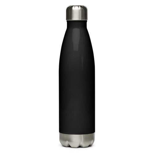 stainless steel water bottle black 17oz back 648bdb7561556