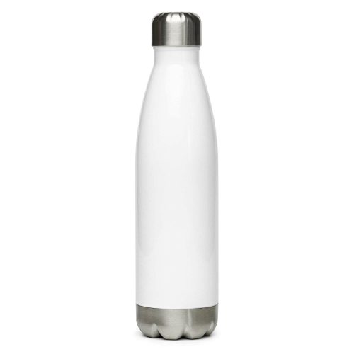 stainless steel water bottle white 17oz back 648bdb7561707